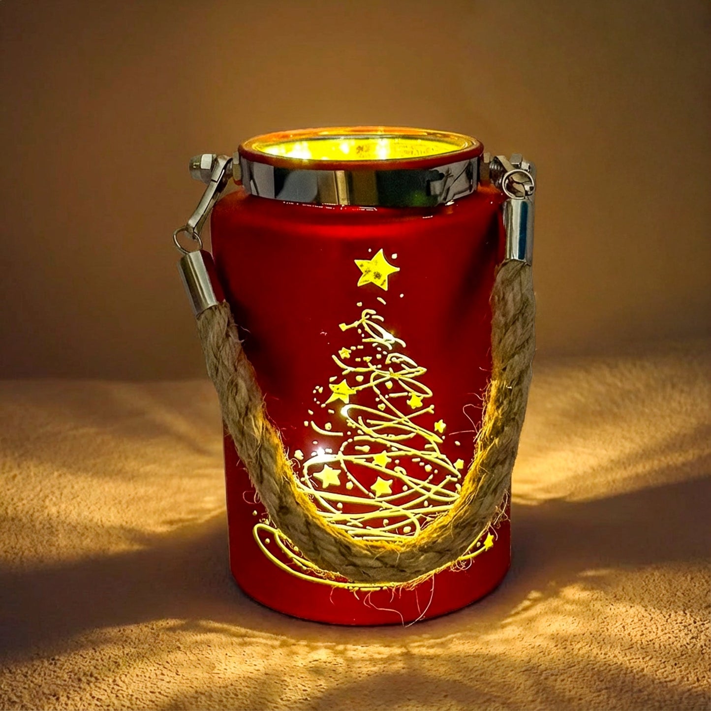 فانوس عيد الميلاد LED - أضئ روح العيد