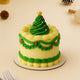 Christmas Tree Buttercream Cake