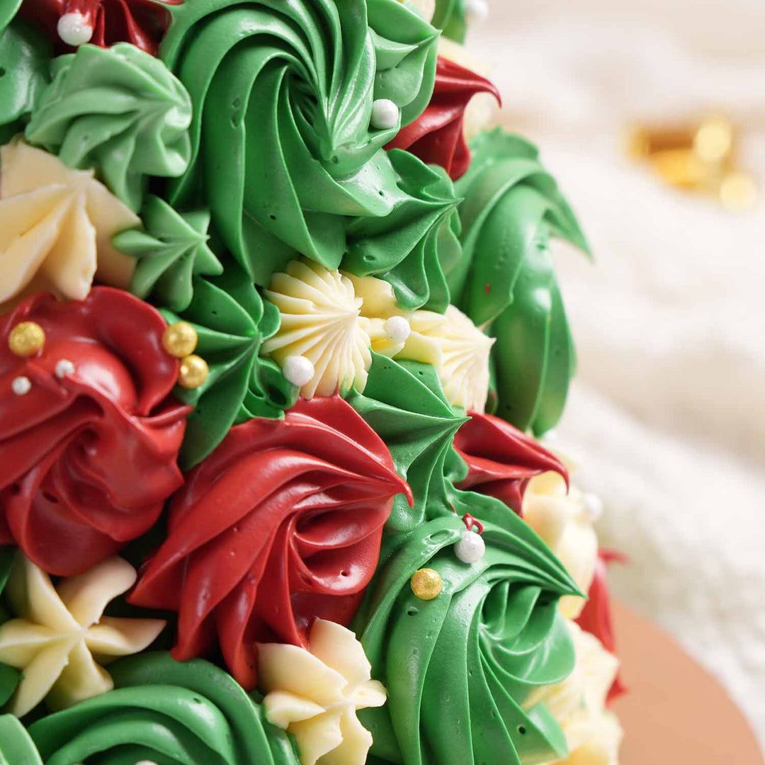 Festive Christmas Tree Chocolate Cake - Perfect for Holiday Gatherings