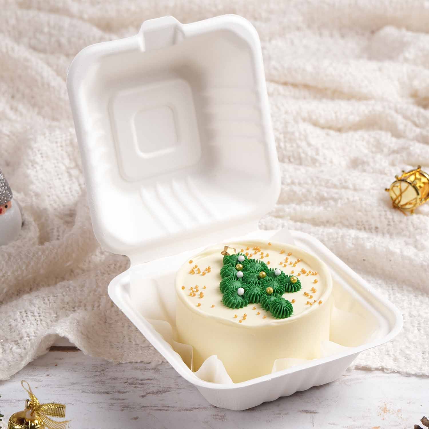 Christmas Tree Theme Bento Cake