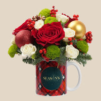 Classic Christmas Bloom Vase