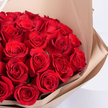 Classic Red Rose Love