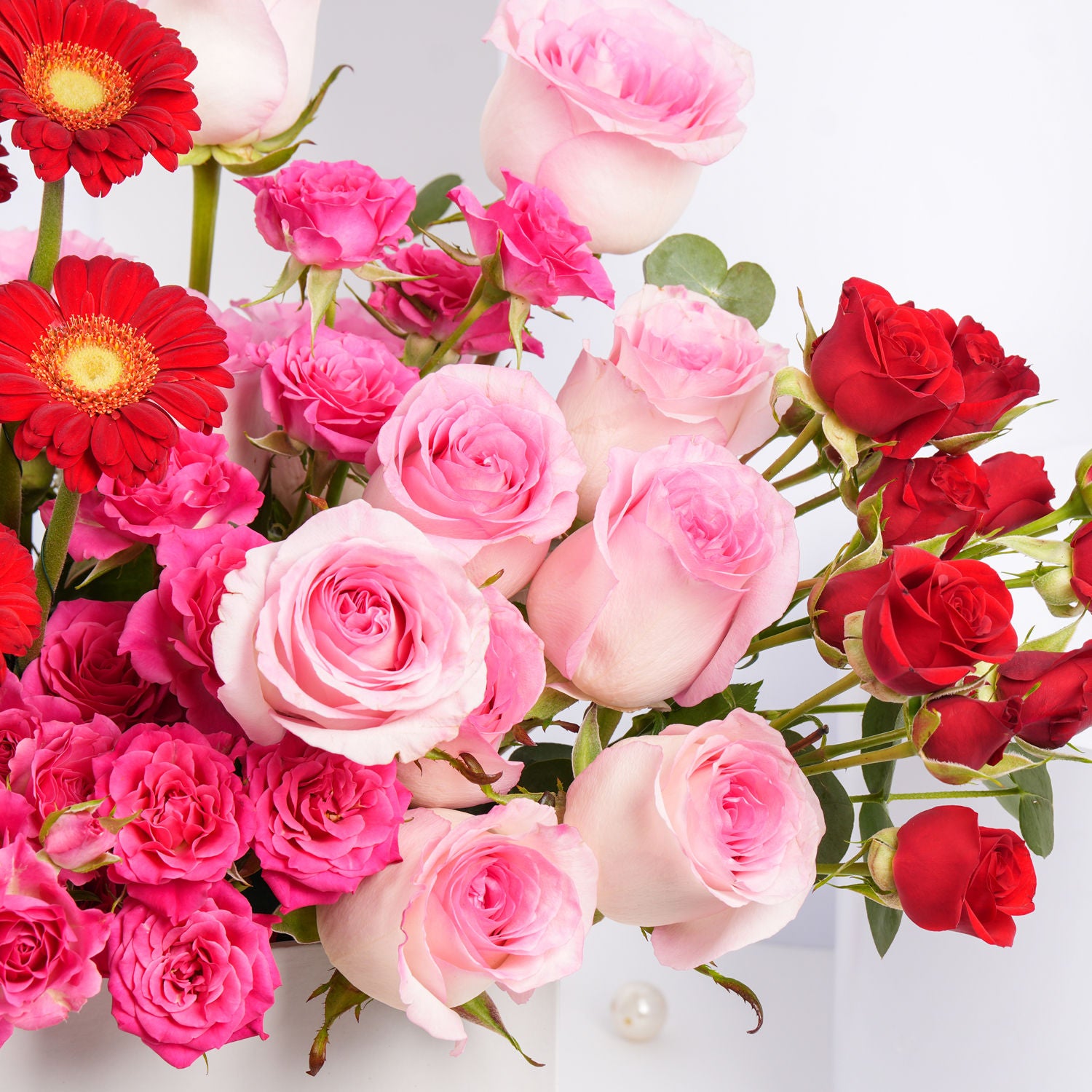 Flowers & Chocolate Box Arrangement