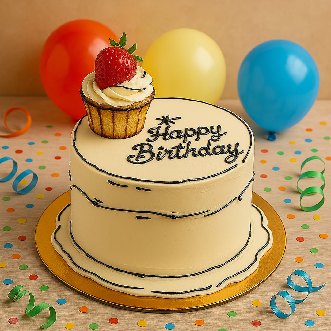 Sweettier Cupcake Dream Cake - Perfect Birthday Delight