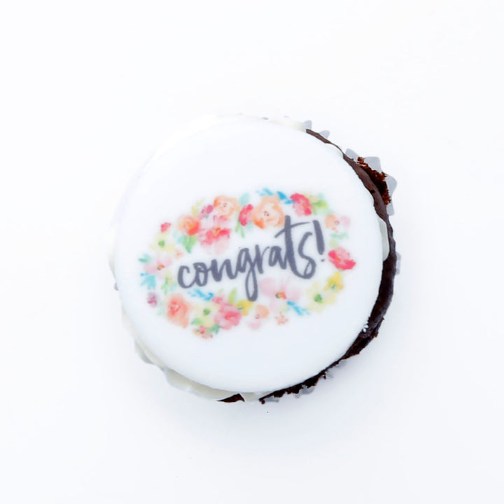 Congrats Cupcake 6 Pcs