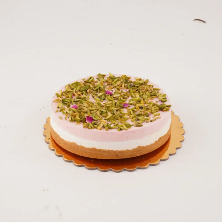 Exquisite Crescent Pistachio Fruit Delight | 500g Cake