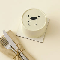 Cute White Bear Kids Cake