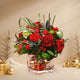 Decorative Xmas Floral Vase
