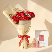 Love in Bloom Combo: Red Roses