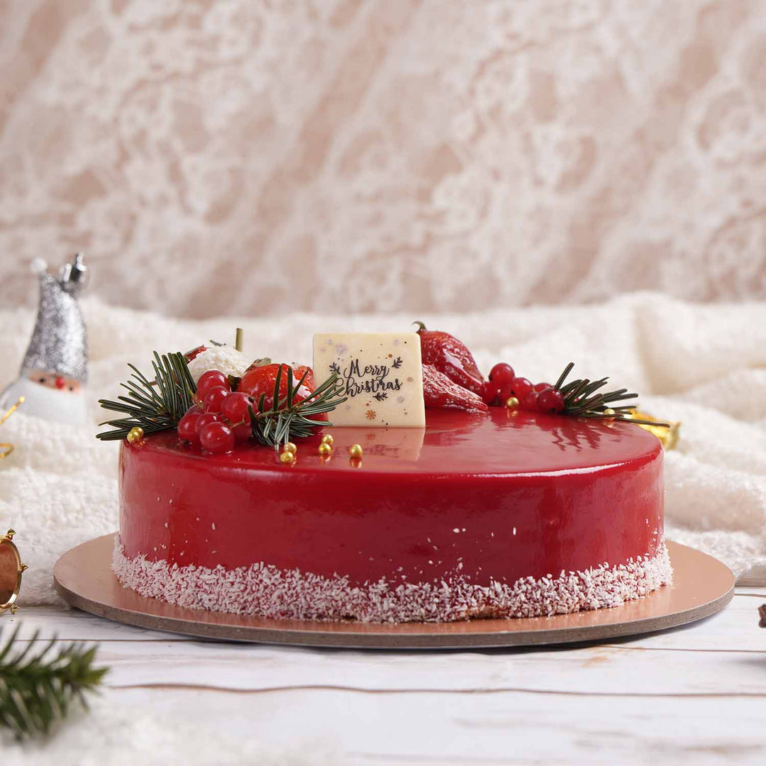 Festive Christmas Red Velvet Cake – Perfect for Celebrations