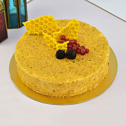 Exquisite Honey Delight Cake - Half Kg