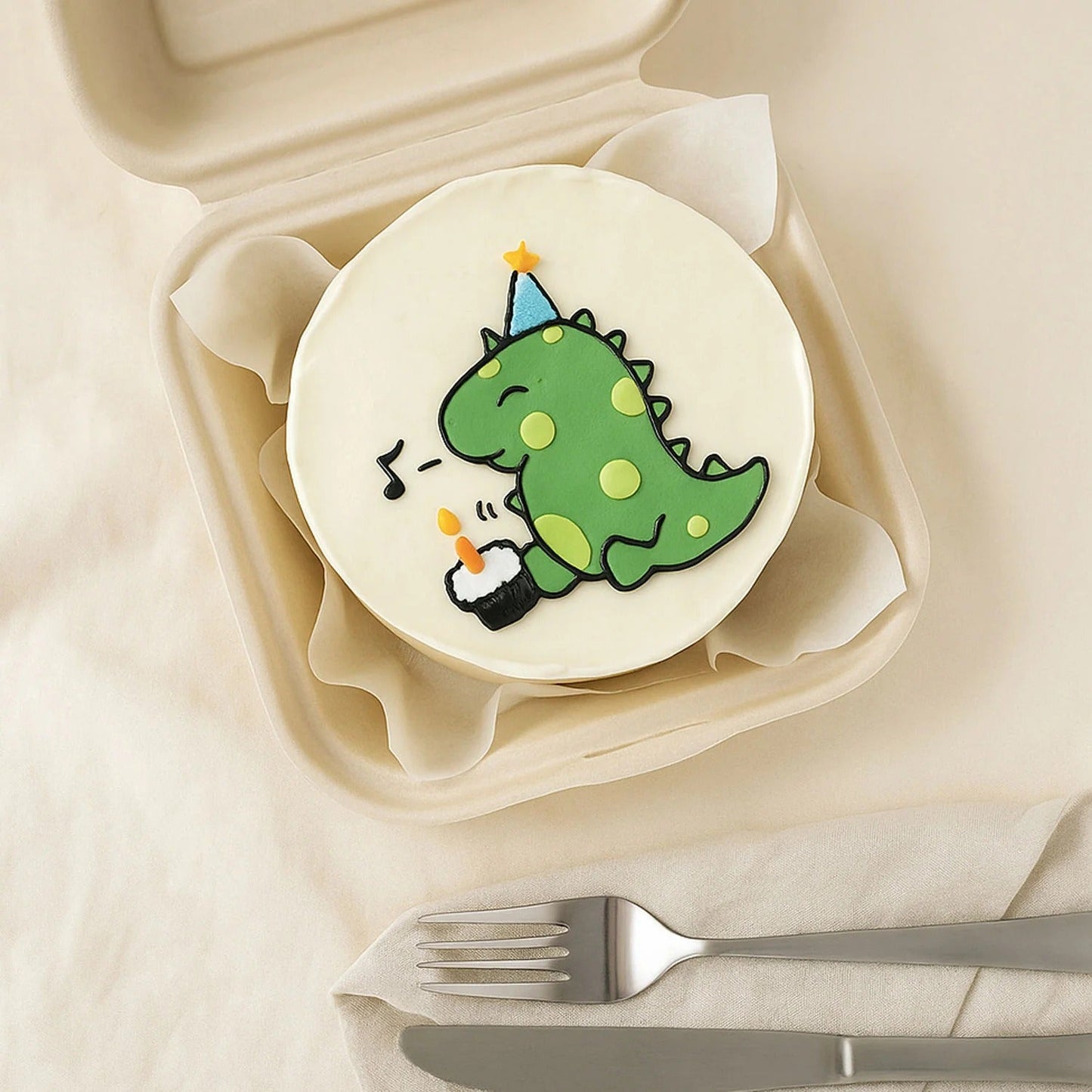 Dino Sweet Mini Cake For Kids