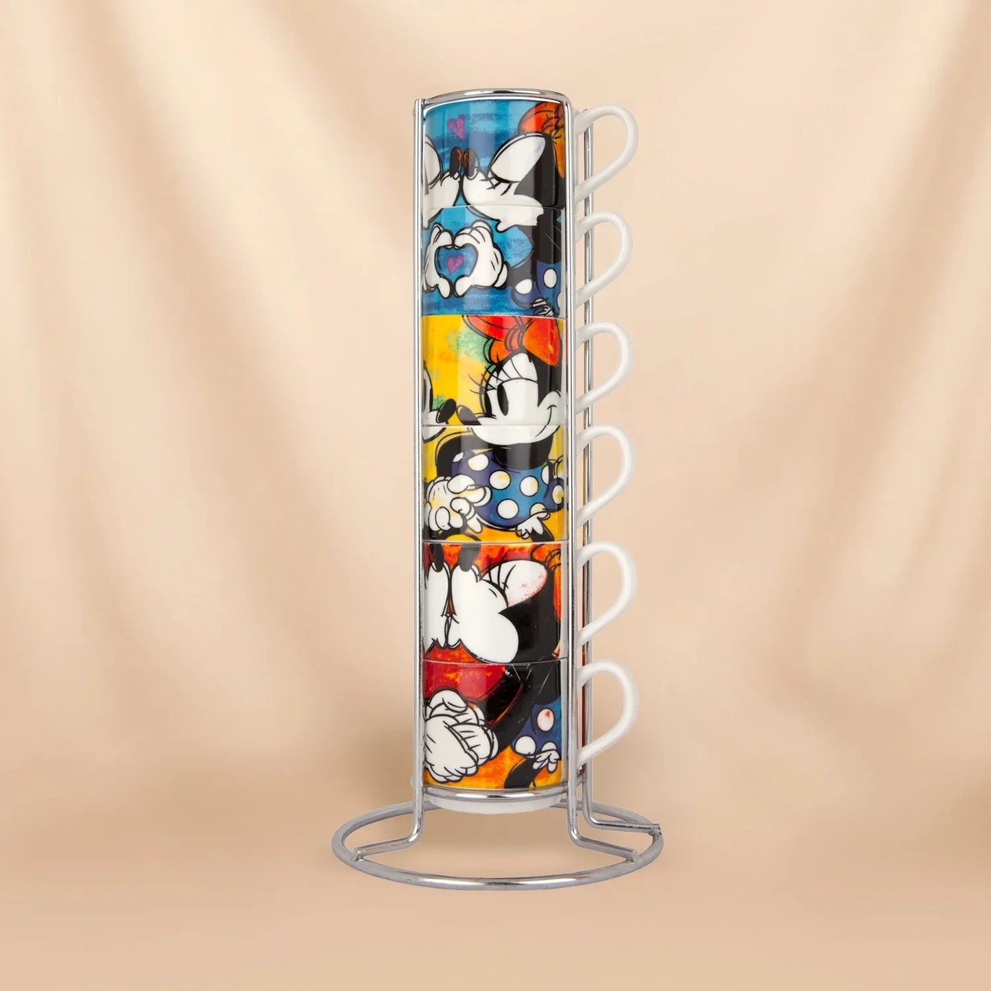 Disney Mickey Mouse Porcelain Espresso Cups & Sugar Bowl Set | Love Collection Gift