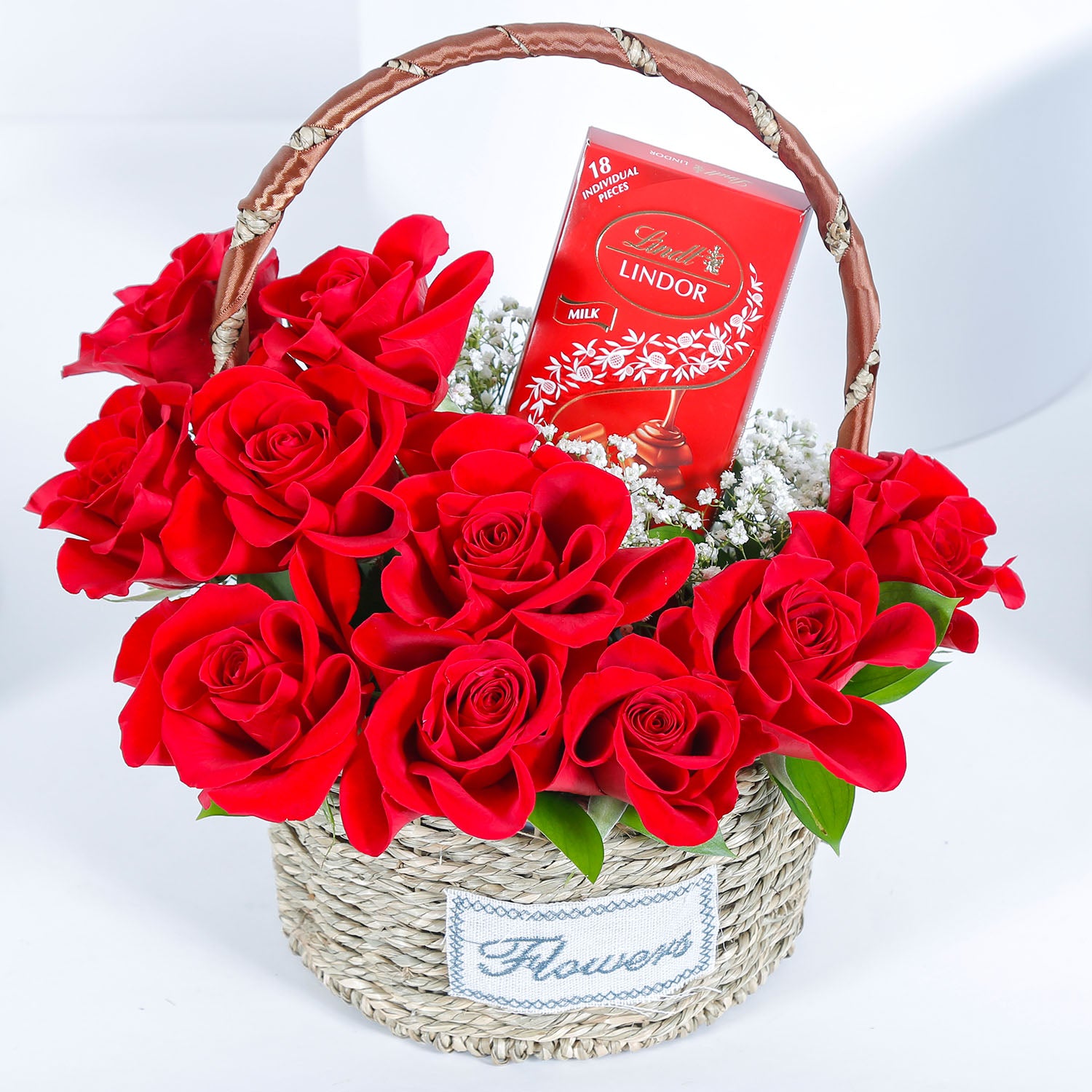 Divine Roses with Chocolaty Treasure