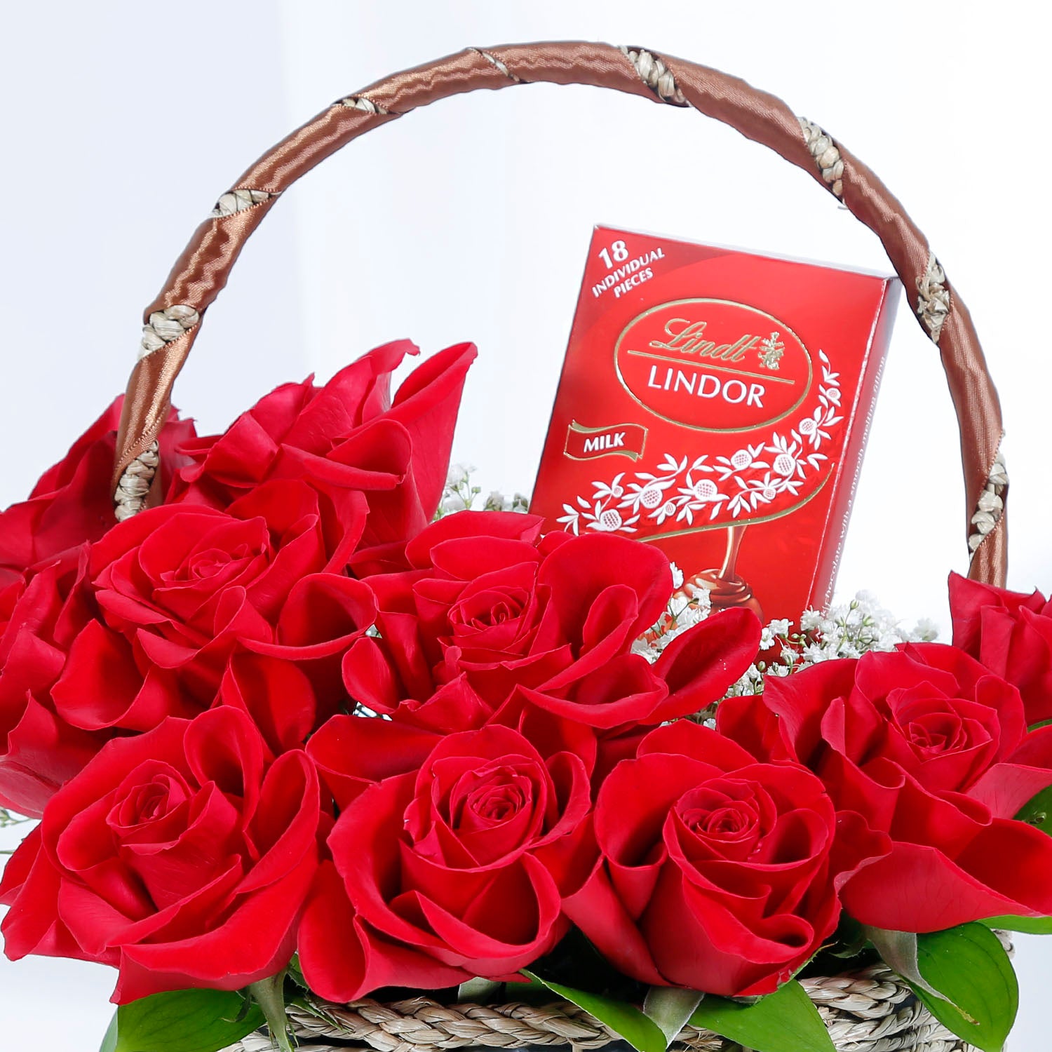 Divine Roses with Chocolaty Treasure