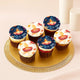 Diwali Choco Cupcakes