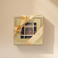 Empire Chocolate Gift Set | Luxurious Gold Chocolate Box with Assorted Delights & Vibrant Hand Bouquet