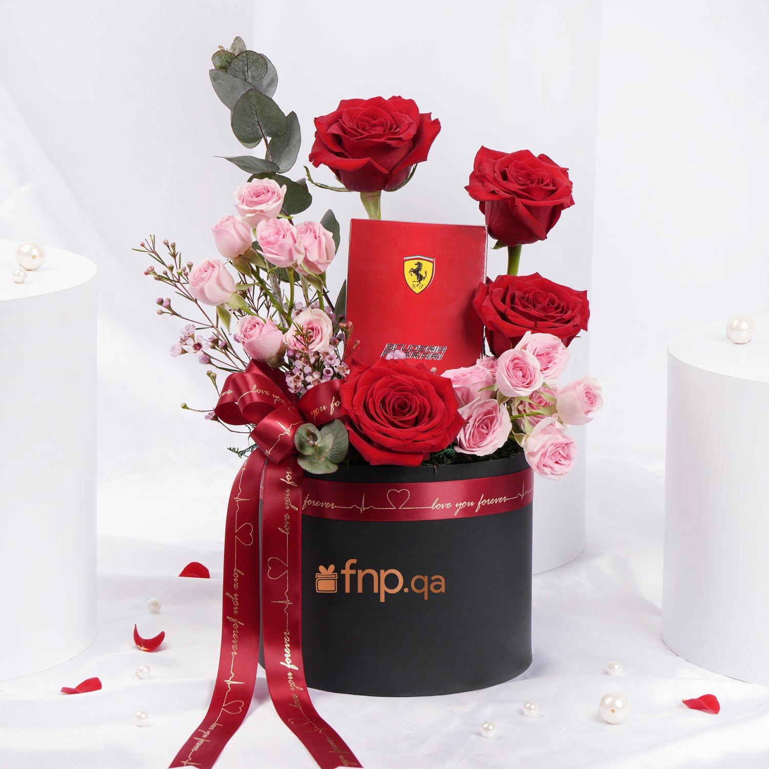 Ferrari Red Perfume For Men n Flower Box