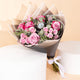 Flower Bouquet With CASIO G-STEEL 2100 Watch For Men