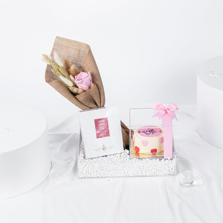 Elegant Forever Pink Treasure Tray for Mom - A Heartfelt Gift