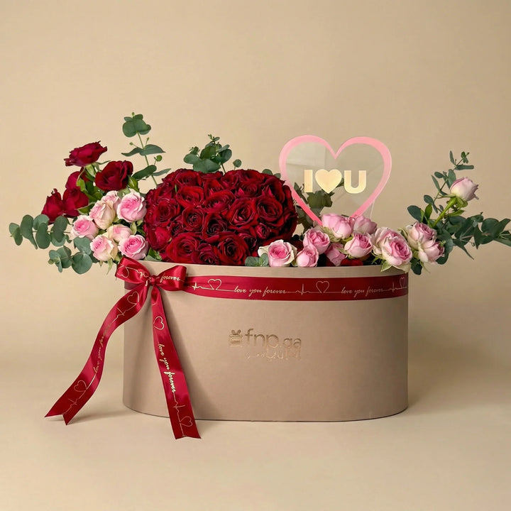 Eternal Love Valentine's Floral Arrangement