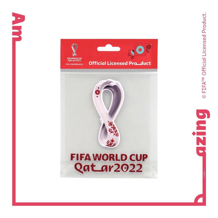 ملصق شعار كأس العالم قطر 2022 الرسمي للسيارة