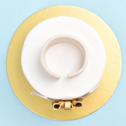 Elegant Gentleman Designer Cake - Chocolate Fondant Delight