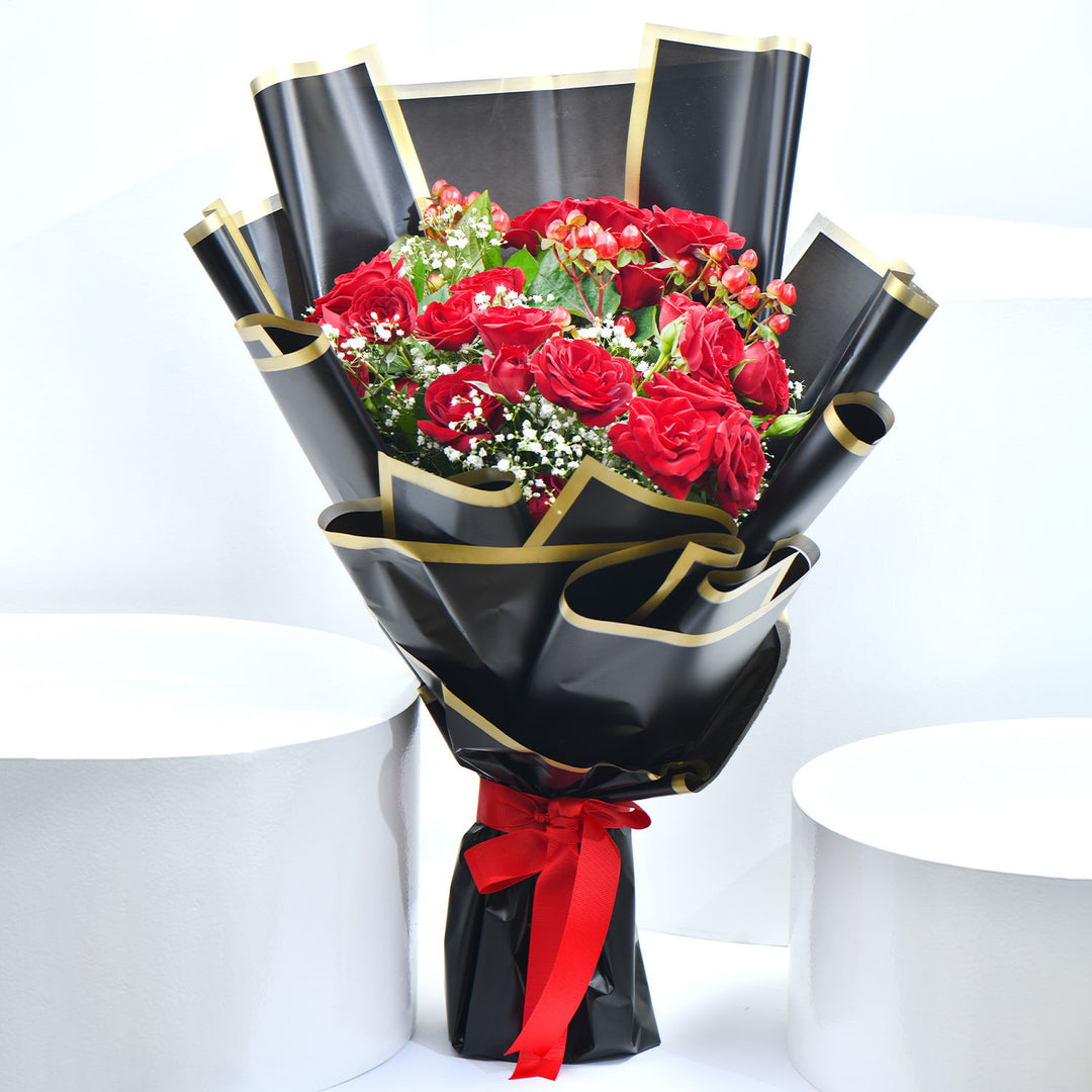 باقة فاخرة – لمسة حب رقيقة