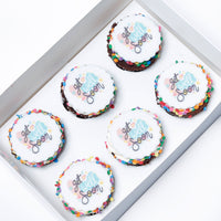 Delicious Vanilla Get Well Soon Cupcakes - Set of 6