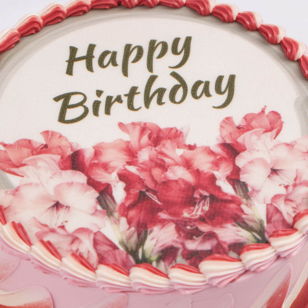 كيكة الغلاديولس الفاخرة