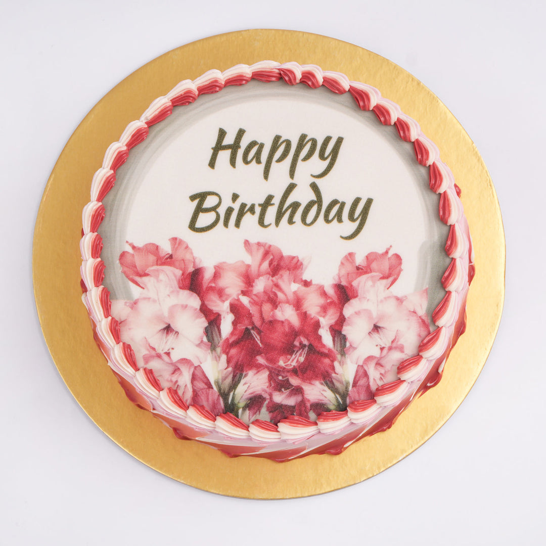 كيكة الغلاديولس الفاخرة