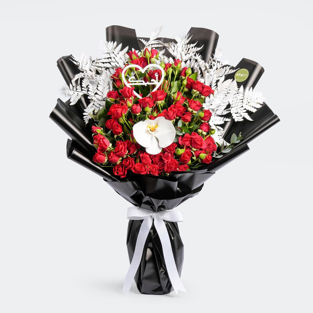 Godiva | Red Velvet Heart Gift Box - 12 Pieces & Sweet Cheeks Flowers Bouquet