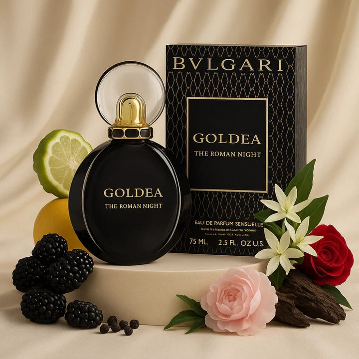 Goldea The Roman Night by Bvlgari - Luxurious 75 ml Eau de Parfum for Women