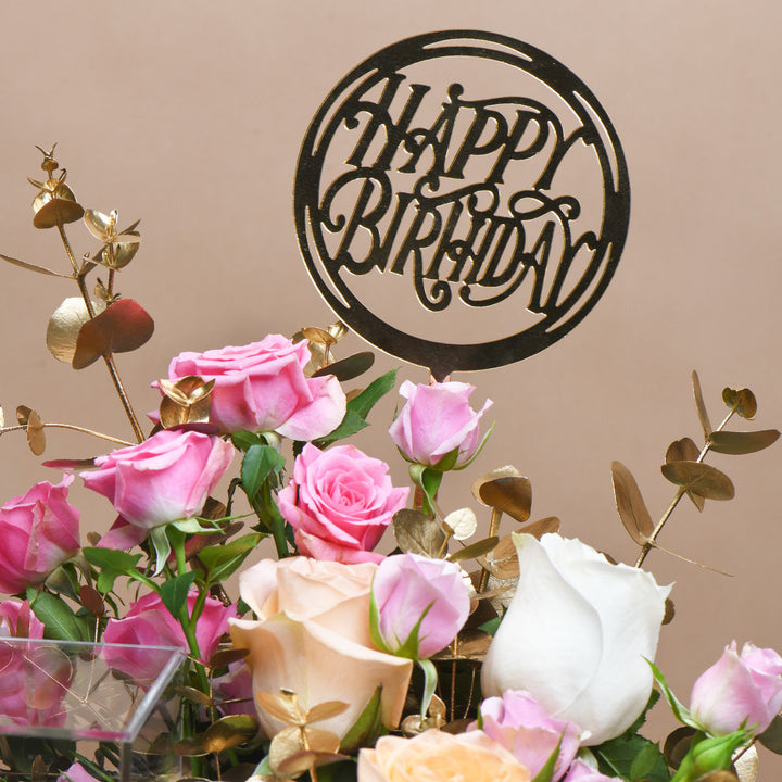 Gourmet Indulgence and Roses Surprise