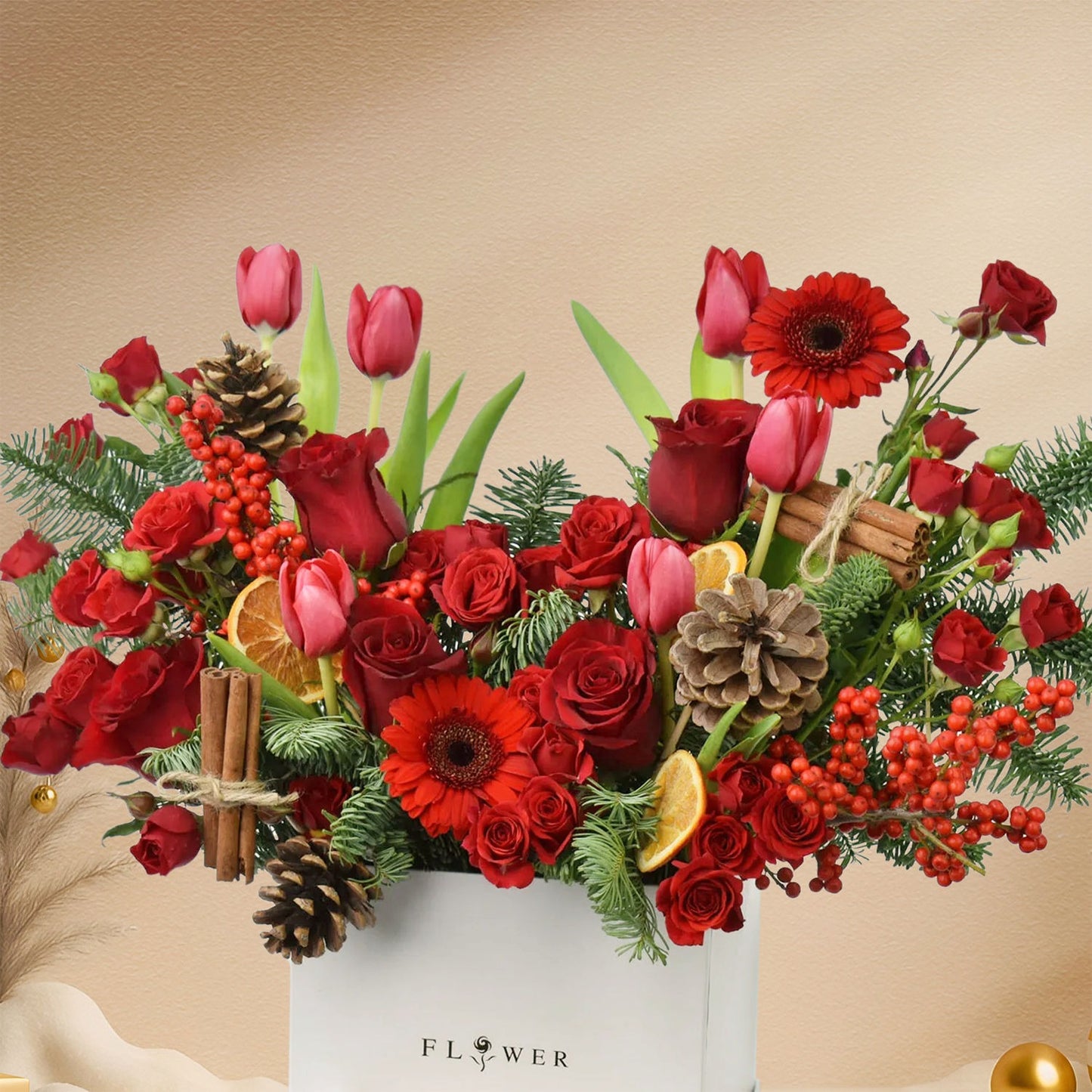 Grand Christmas Wishes Flowers