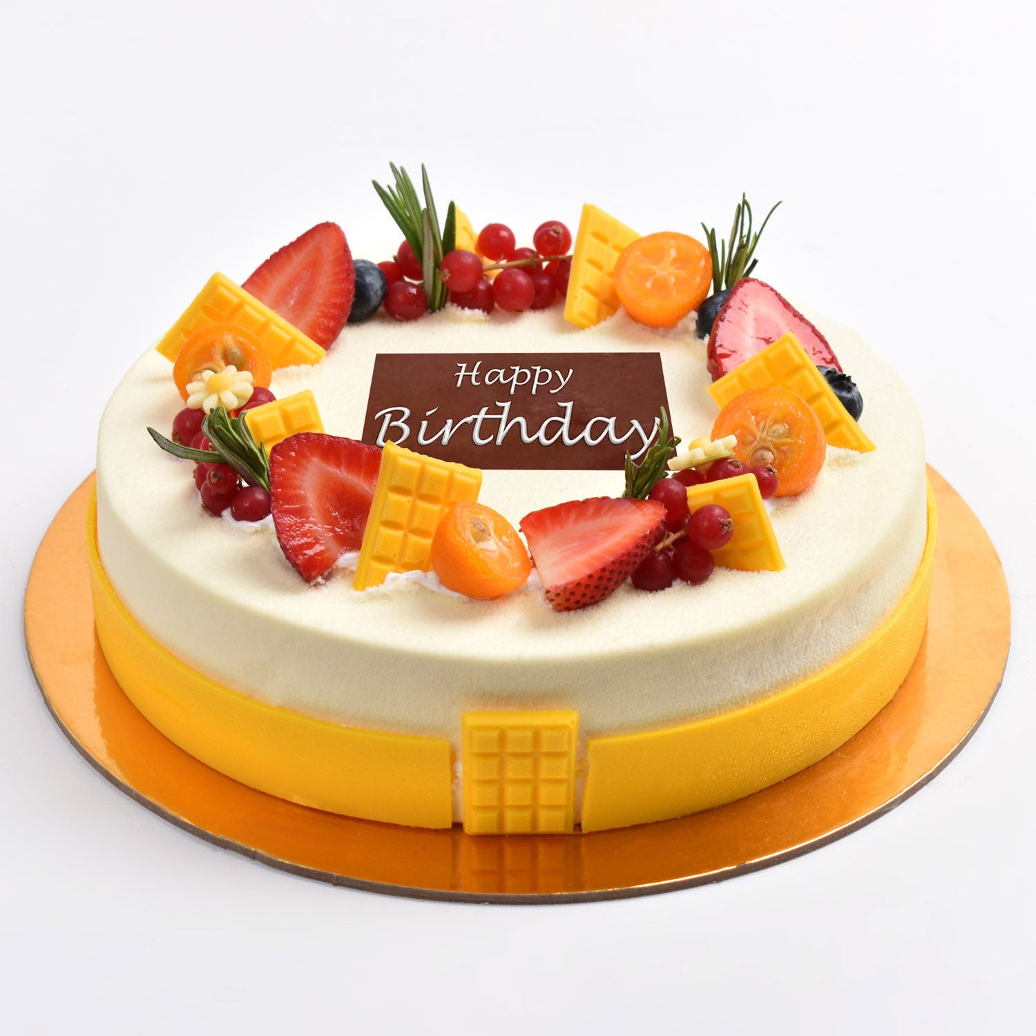 Half Kg Vanilla Berry Cake For Birthday