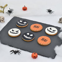 Deliciously Spooky Halloween Butter Cookies - 6 Piece Set