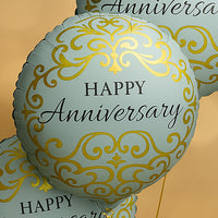 Happy Anniversary Foil Balloons