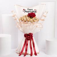 Happy Anniversary Rocher Bouquet