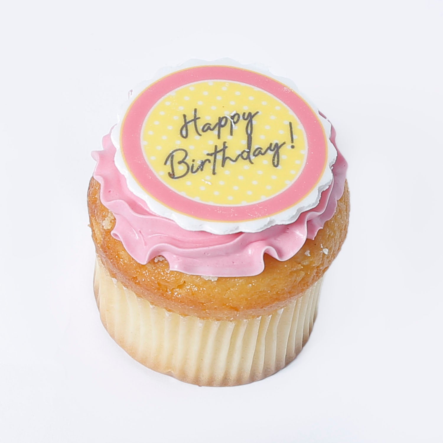 Happy Birthday Cupcake 6 Pcs