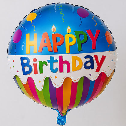 Happy Birthday Foil Balloon