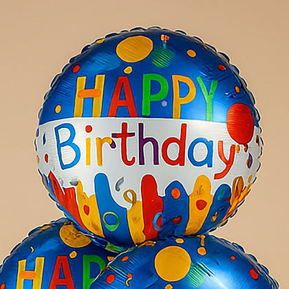 Happy Birthday Foil Balloons