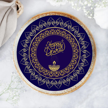Happy Diwali Red Velvet Cake
