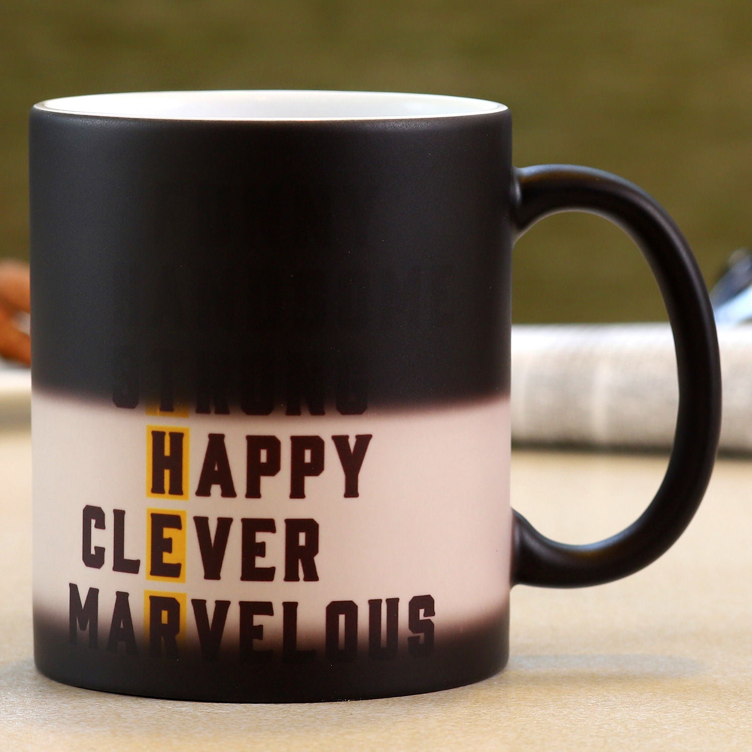Happy Fathers Day Ceramic Magic Mug Hand Delivery