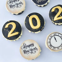 Festive New Year Vanilla Cupcakes - Celebrate 2026 in Style