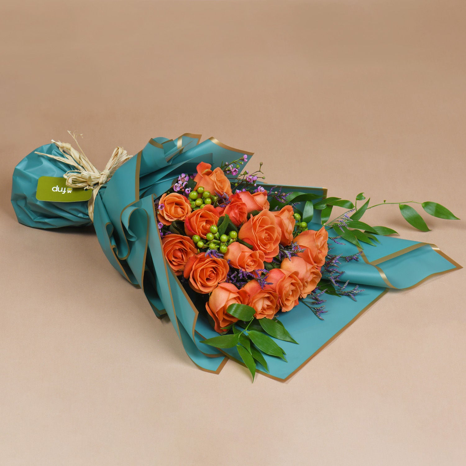 Harvest Glow Roses Bouquet