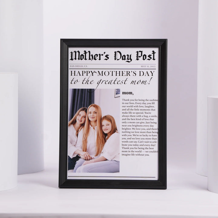 إطار صورة مؤثر لعيد الأم - احتفال بالأم