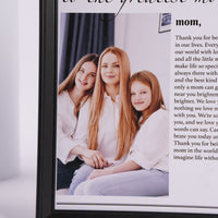 إطار صورة مؤثر لعيد الأم - احتفال بالأم