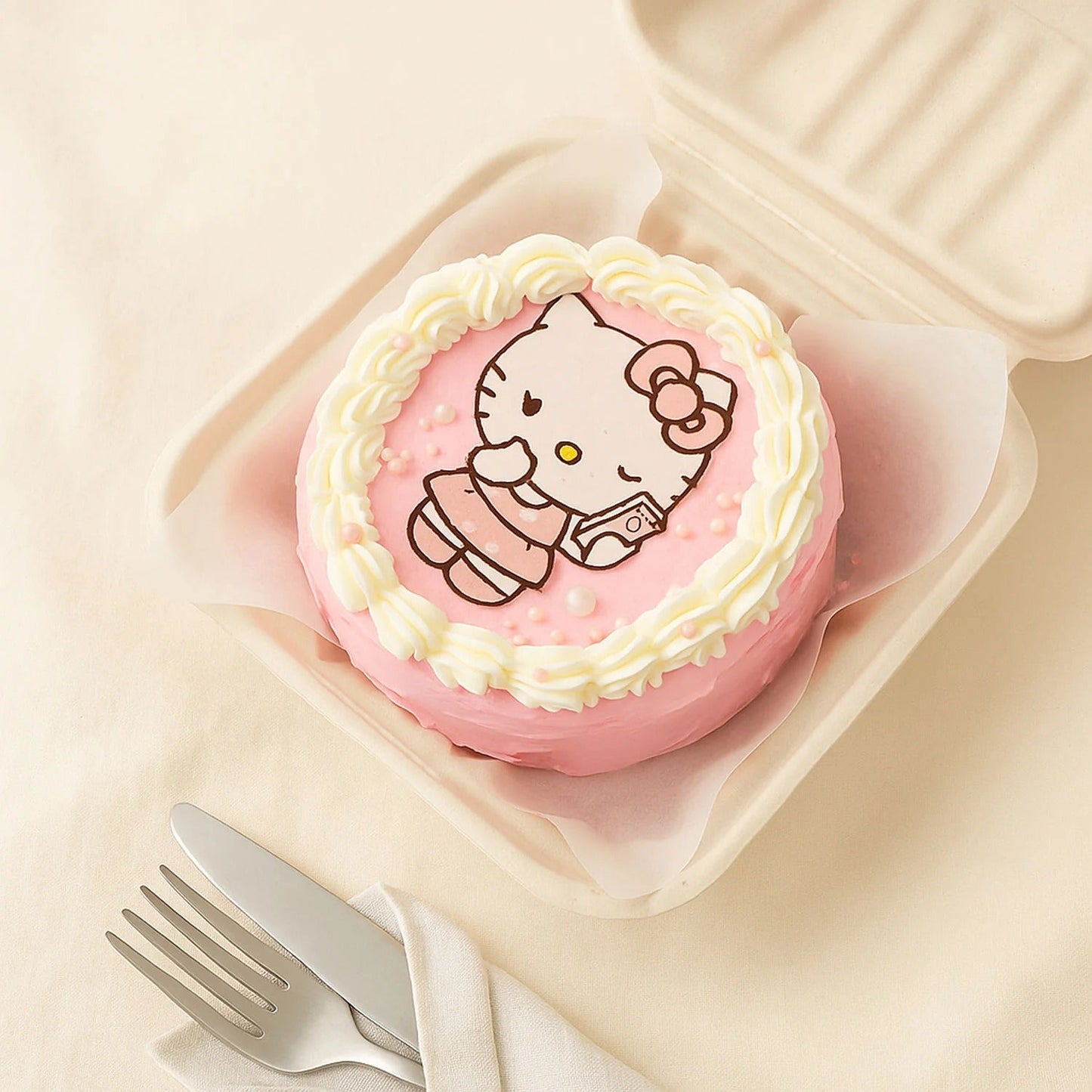 Hello Kitty Mini Cake For Kids