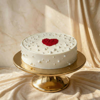 Decadent Pure Heart Chocolate Valentine Cake
